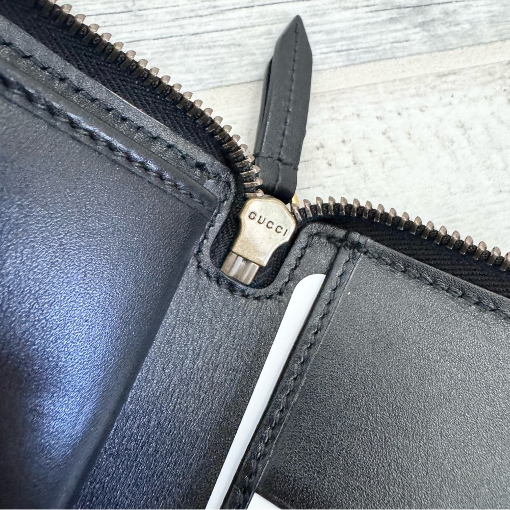Gucci Black Marmont Leather XL Organizer Wallet - Picture 7 of 9